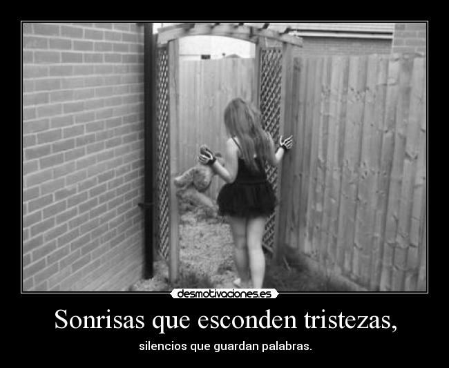 carteles sonrisas tristeza palabras pink desmotivaciones