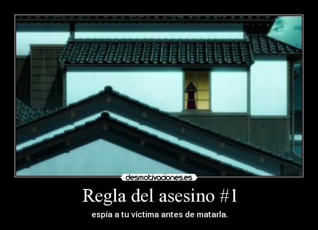 Regla del asesino #1 -