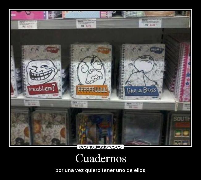 Cuadernos - por una vez quiero tener uno de ellos.