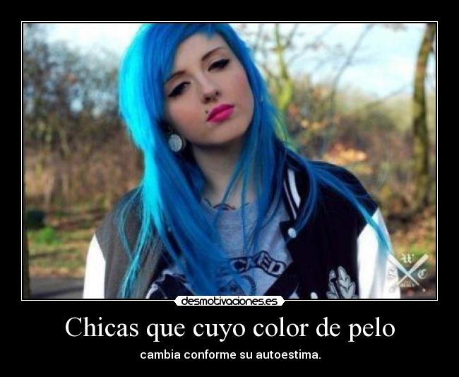 Chicas que cuyo color de pelo - 