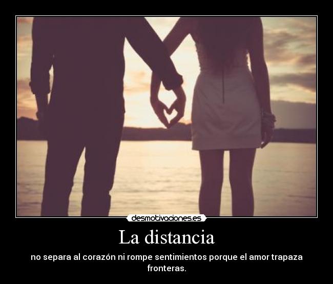 La distancia -