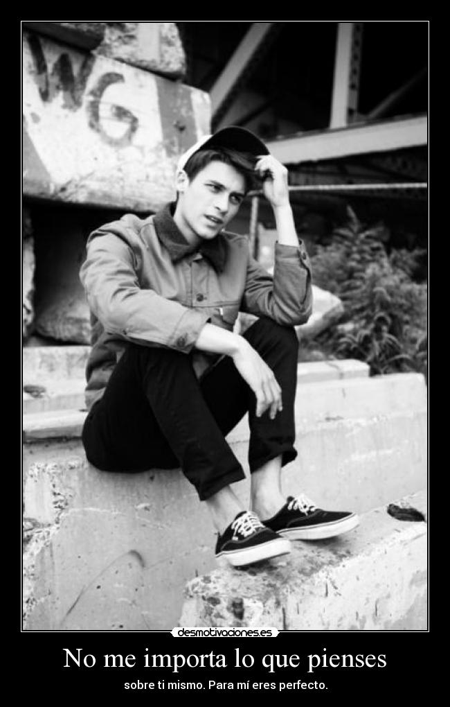 carteles eres perfecto chico dejemos los estereotipos amemos las personas desmotivaciones