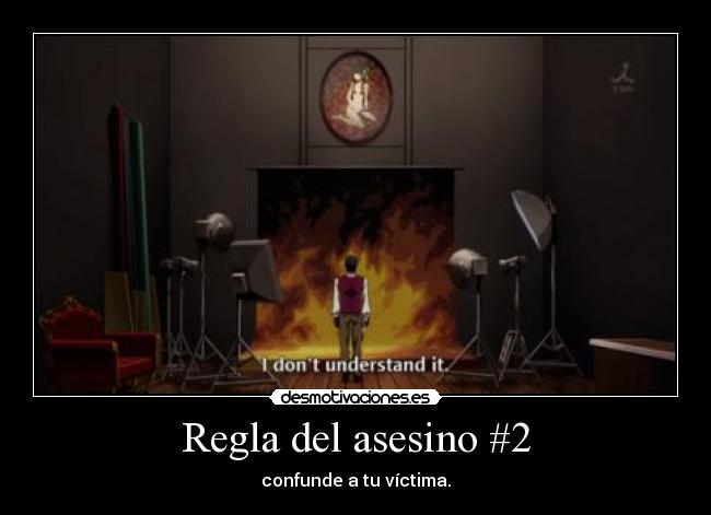Regla del asesino #2 -