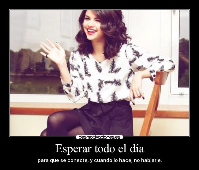 Esperar todo el día -