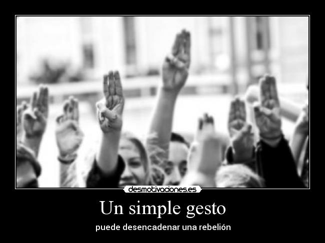 Un simple gesto - 