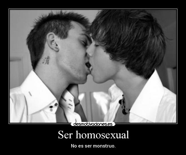 Ser homosexual -