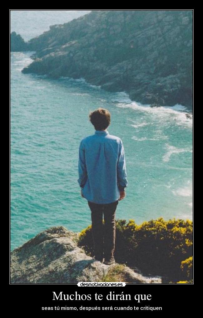 carteles criticas ser mismo desmotivaciones