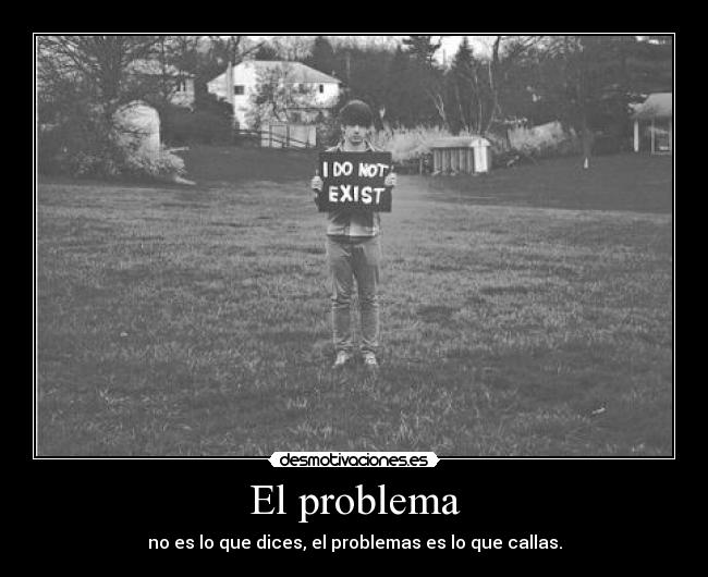 El problema -