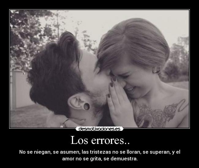 Los errores.. - 