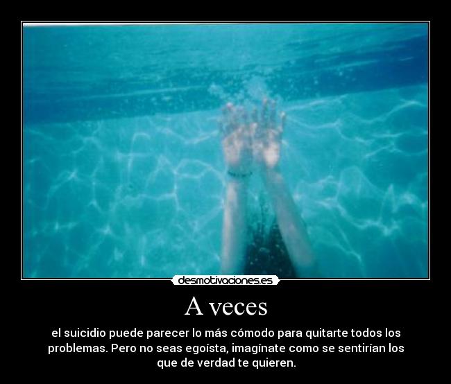 A veces -