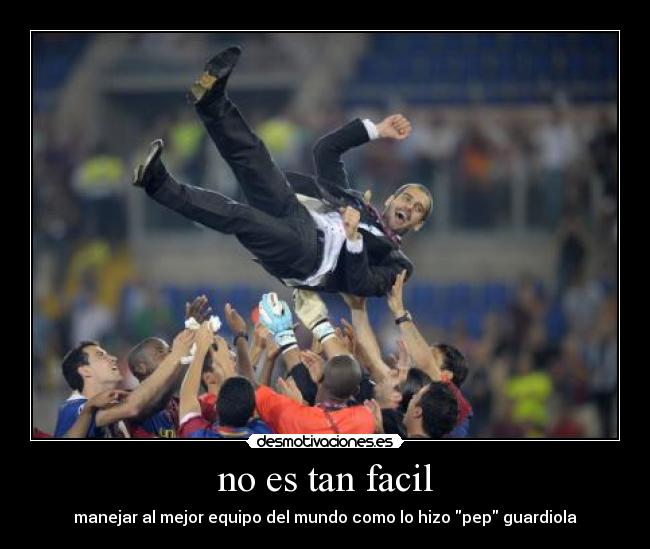 carteles futbol barcelona equipo campeones guardiola desmotivaciones