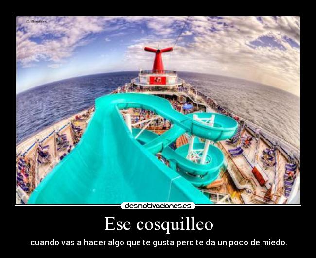 Ese cosquilleo - 