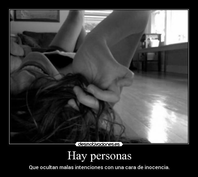 Hay personas -
