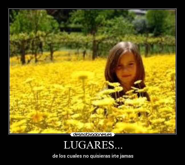 LUGARES... -