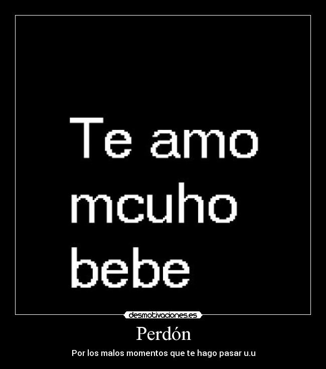 Perdón -