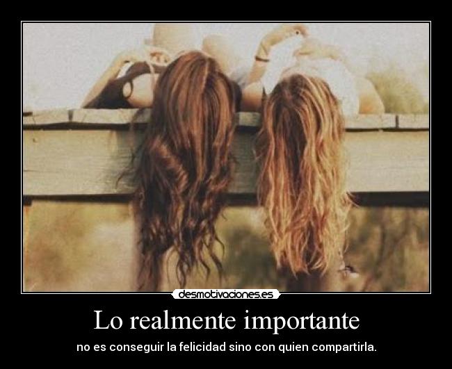 Lo realmente importante - 