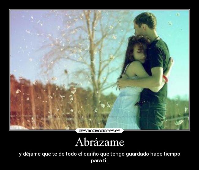 Abrázame -