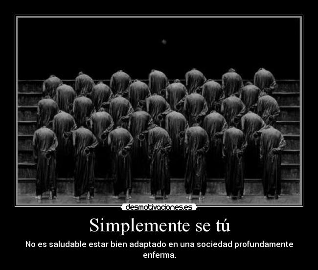 Simplemente se tú - 