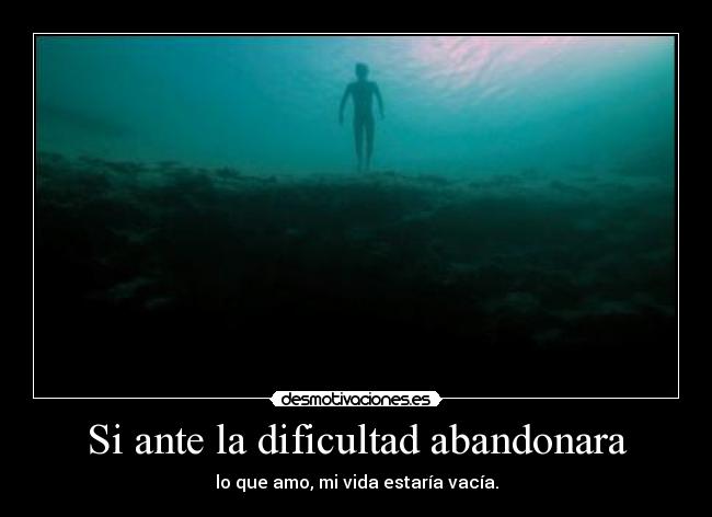 carteles ante dificultad cavediver desmotivaciones