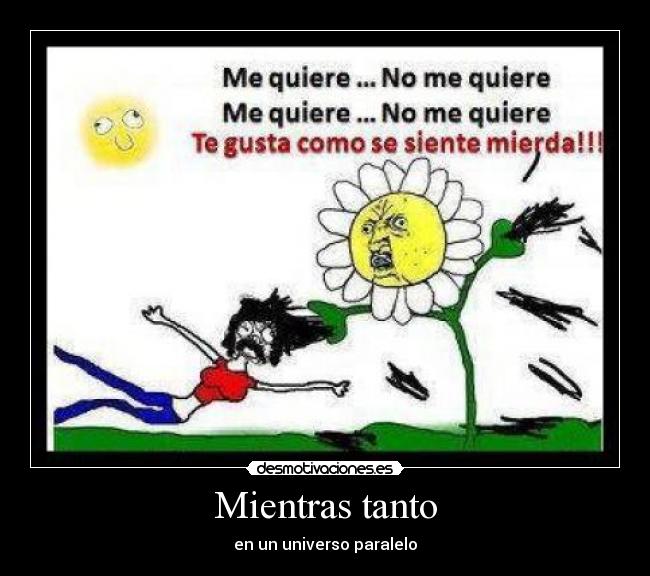 Mientras tanto - en un universo paralelo