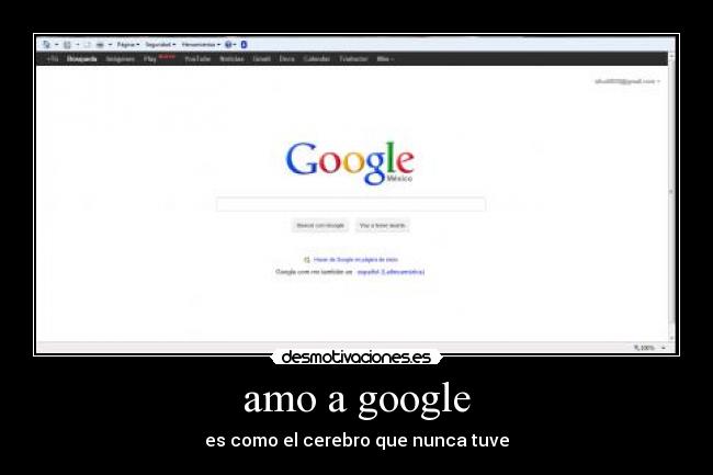 amo a google - 