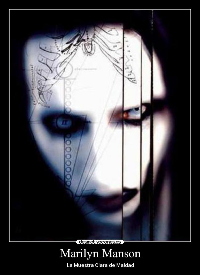 Marilyn Manson - La Muestra Clara de Maldad