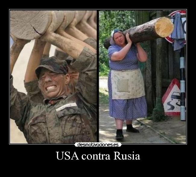 USA contra Rusia -
