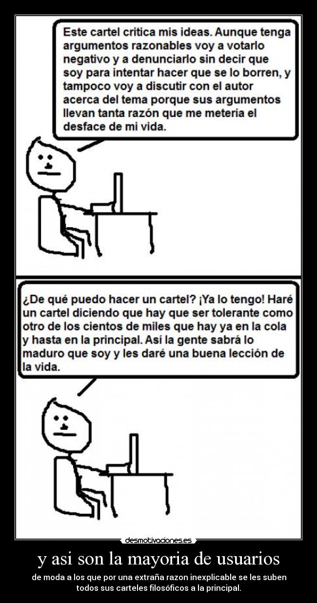 carteles clanhoygan desmotivaciones