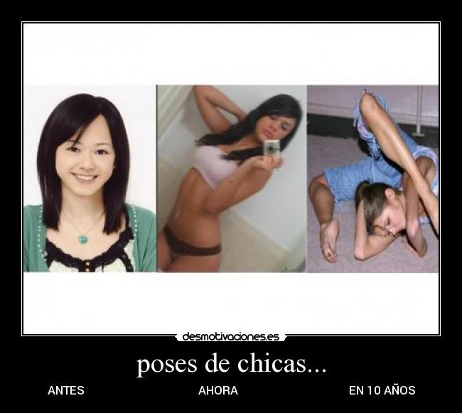 poses de chicas... -