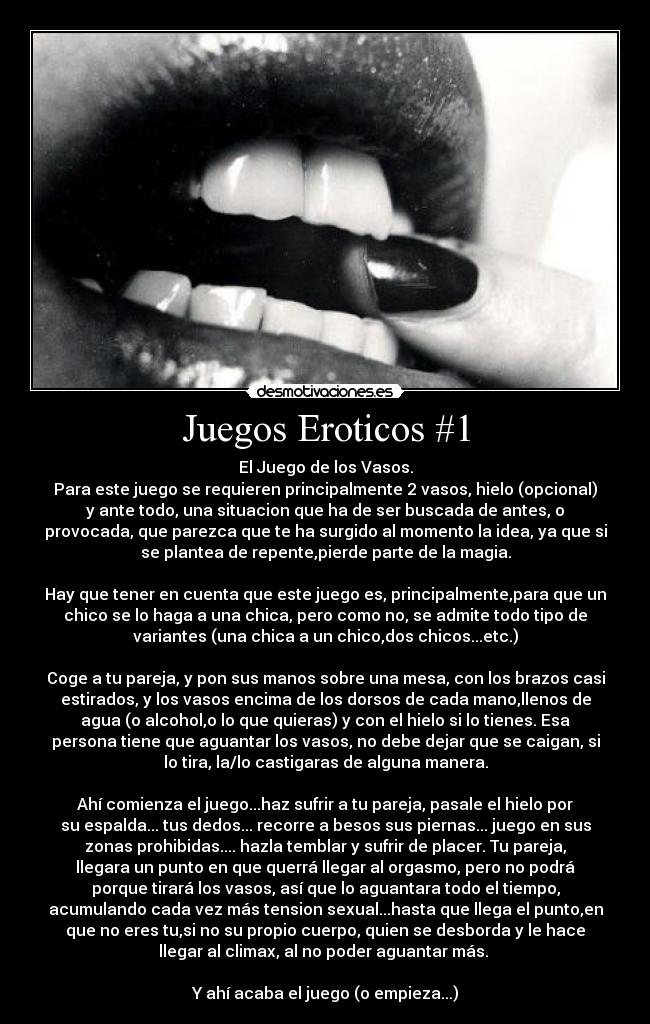 Juegos Eroticos #1 - 