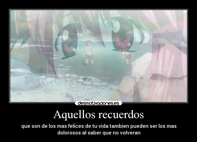 Aquellos recuerdos - 