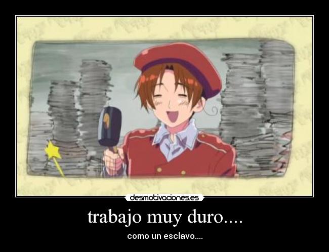 trabajo muy duro.... - 