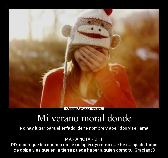 Mi verano moral donde -