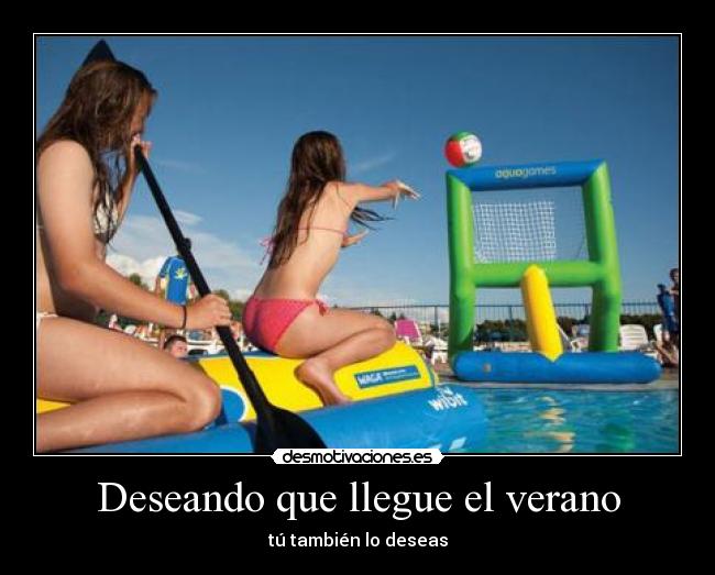 carteles verano vgs verano chicas bikini desmotivaciones