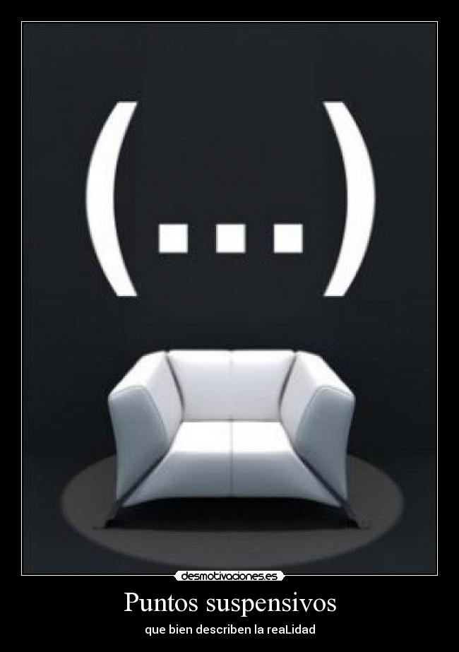 Puntos suspensivos - 