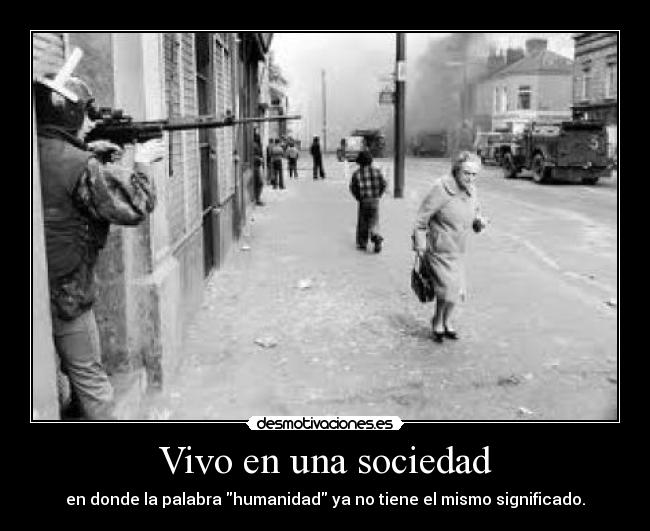 Vivo en una sociedad -