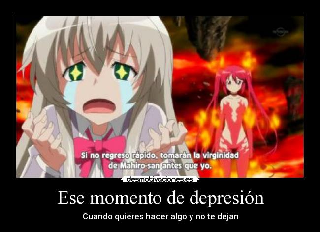 Ese momento de depresión - 