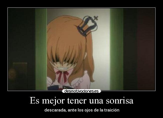 Es mejor tener una sonrisa -