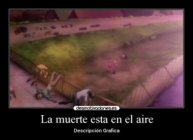La muerte esta en el aire -