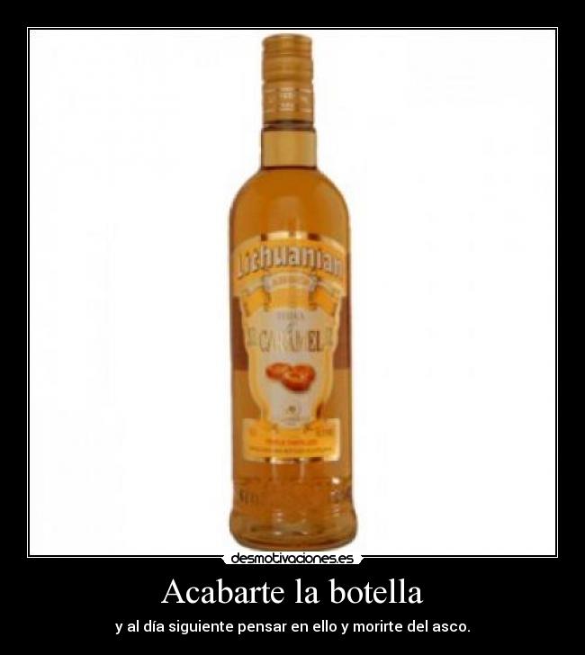 Acabarte la botella - 