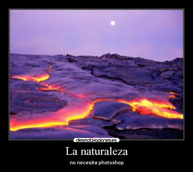 La naturaleza - 