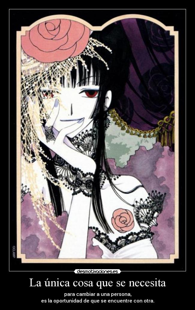 carteles ichihara yuuko xxxholic desmotivaciones