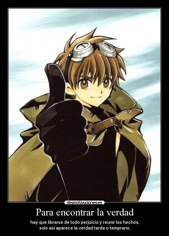 carteles shaoran lee tsubasa reservoir chronicles desmotivaciones