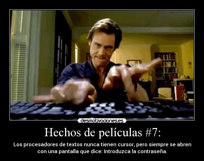 Hechos de películas #7: - 