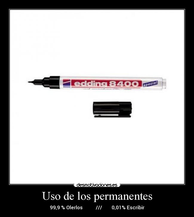 Uso de los permanentes -