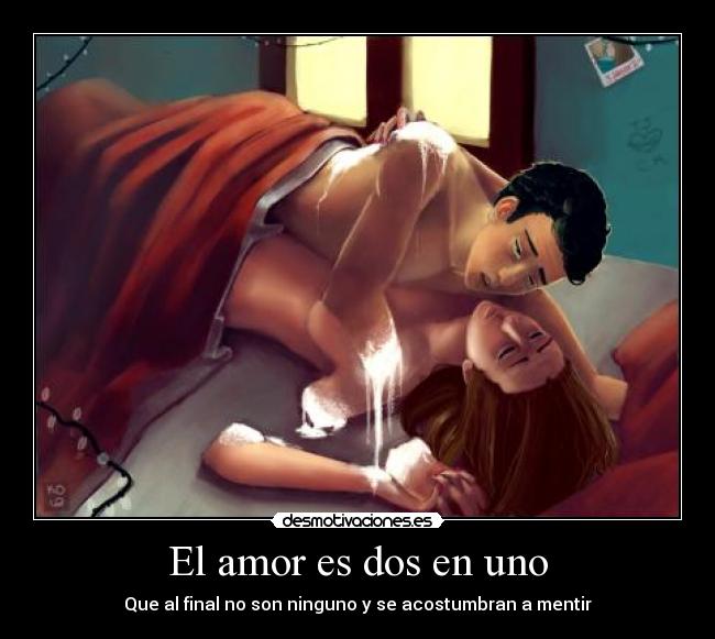 El amor es dos en uno -