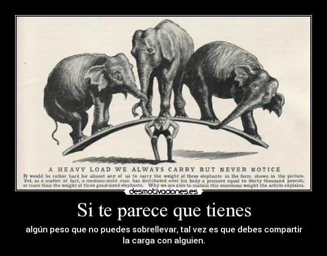 Si te parece que tienes -