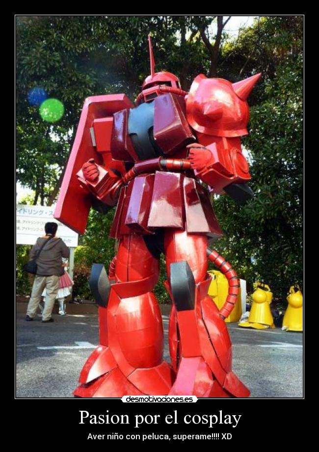 Pasion por el cosplay - Aver niño con peluca, superame!!!! XD