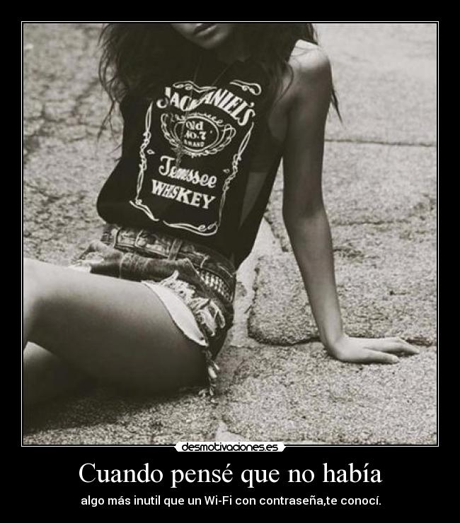Cuando pensé que no había - 