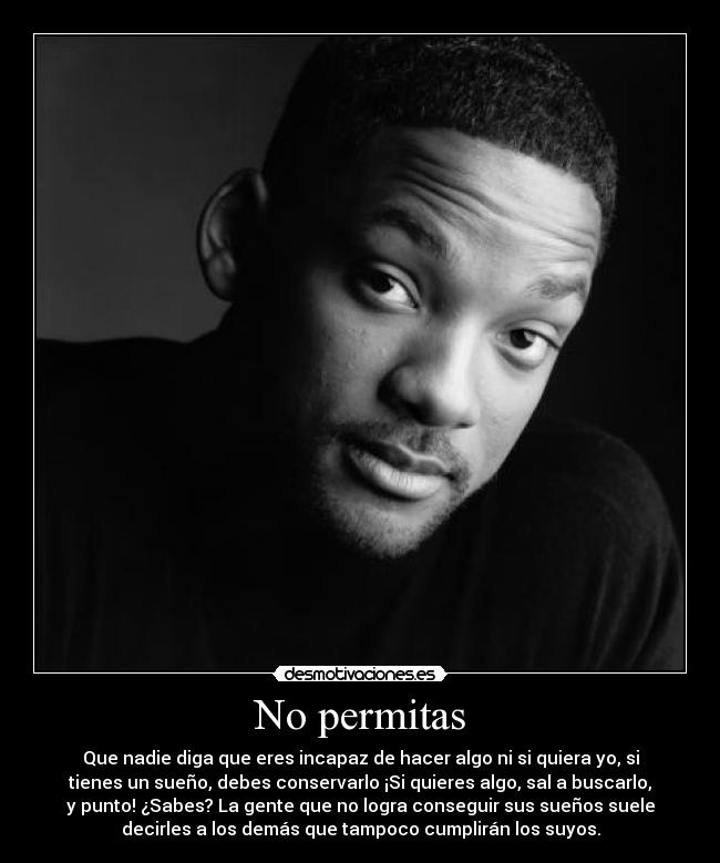 No permitas -